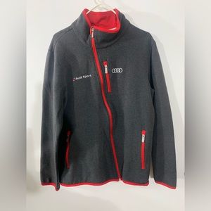COPY - Fitted Fleece Audi racing Jacket